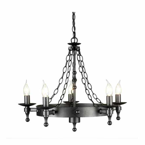 картинка Светильник Elstead Lighting коллекция Warwick, арт. WR5-GRAPHITE (черный) от LIVING