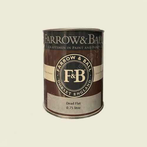 картинка Краска Farrow&Ball Dead Flat цвет James White №2010 от LIVING