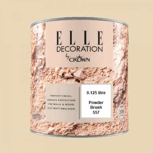 картинка Краска ELLE DECORATION FLAT цвет Powder Brush №557 от LIVING