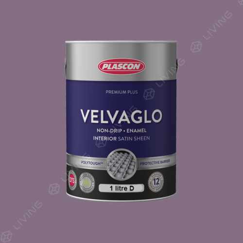 картинка Краска Plascon VELVAGLO цвет Purple Salvia арт.P5-D1-3 от LIVING