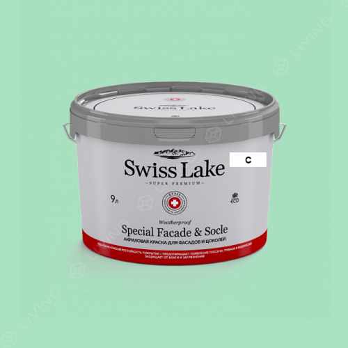 картинка Краска Swiss Lake Special Faсade & Socle цвет guava №2351 от LIVING
