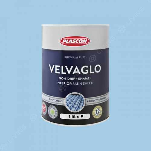 картинка Краска Plascon VELVAGLO WB цвет Winter Sky арт.B5-B2-1 от LIVING