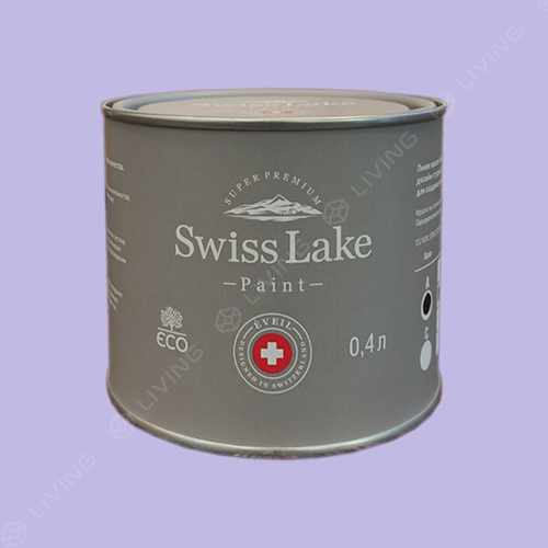 картинка Краска Swiss Lake Wall Comfort 7 цвет LAVISH LAVENDER №1891 от LIVING