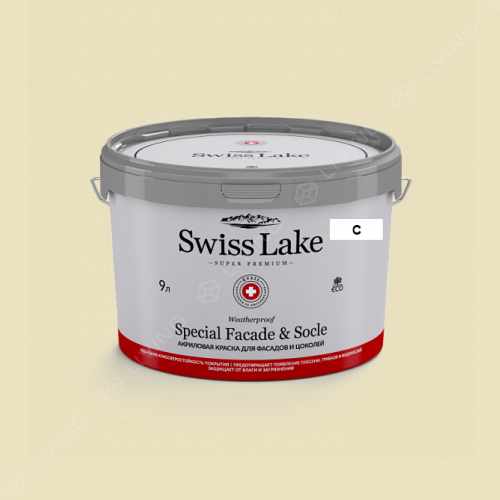картинка Краска Swiss Lake Special Faсade & Socle цвет Rainforest №2613 от LIVING