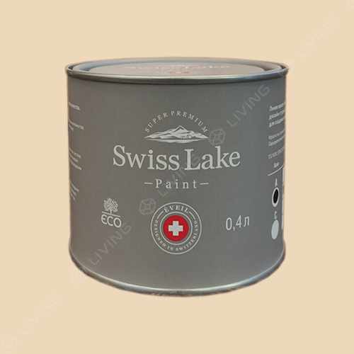 картинка Краска Swiss Lake Wall Comfort 7 цвет Apricot Ice №278 от LIVING