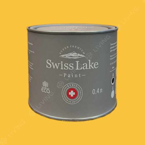 картинка Краска Swiss Lake Wall Comfort 7 цвет mimosa №1044 от LIVING