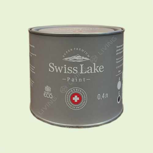 картинка Краска Swiss Lake Wall Comfort 7 цвет citra lime №2467 от LIVING