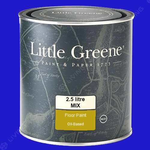 картинка Краска Little Greene Floor Paint цвет Ultra Blue №264 от LIVING