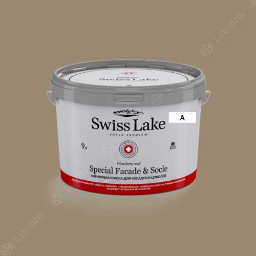 картинка Краска Swiss Lake Special Faсade & Socle цвет Cumin №631 от LIVING