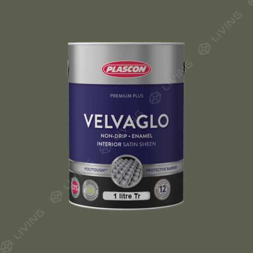 картинка Краска Plascon VELVAGLO цвет Garden Hedge арт.G1-E1-2 от LIVING