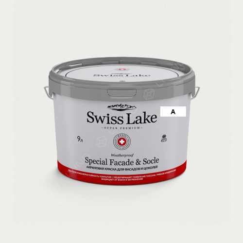 картинка Краска Swiss Lake Special Faсade & Socle цвет gardenia №83 от LIVING