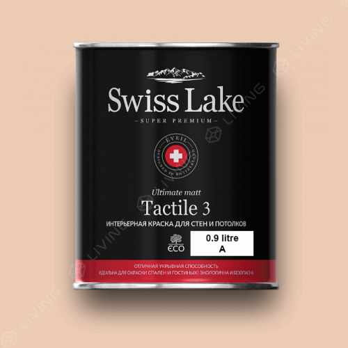 картинка Краска Swiss Lake Tactile 3 цвет Flush №330 от LIVING