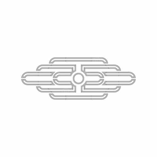 Розетка RODECOR Лалик Ф2, арт. 87402AR, 83 х 225 см.