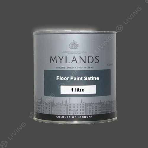 картинка Краска Mylands Floor Paint Satine цвет Artillery Ground №164 от LIVING