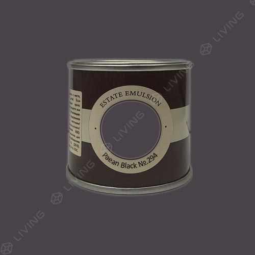 картинка Краска Farrow&Ball Estate Emulsion цвет Paean Black №294 от LIVING