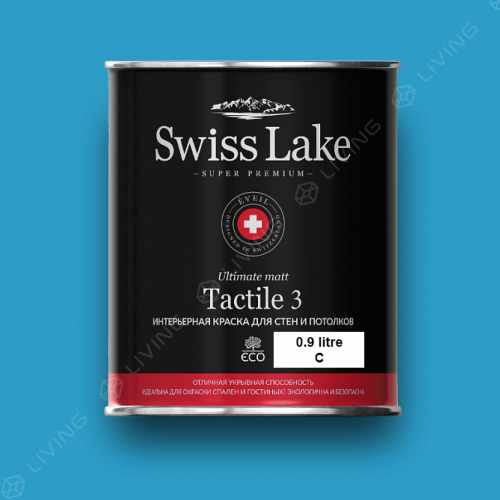 картинка Краска Swiss Lake Tactile 3 цвет Denim №2155 от LIVING