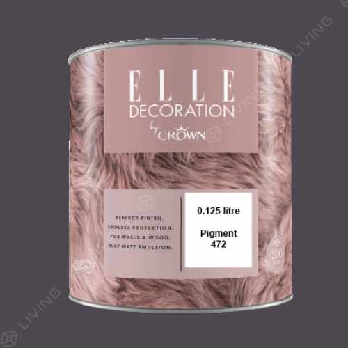 картинка Краска ELLE DECORATION FLAT цвет Pigment №472 от LIVING