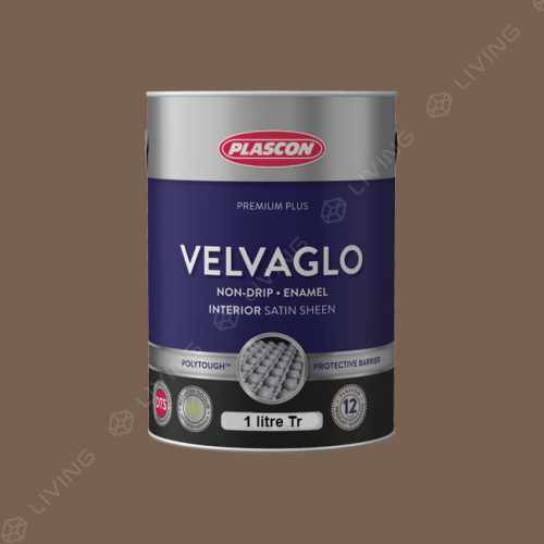 картинка Краска Plascon VELVAGLO цвет Dung Beetle арт.Y1-E1-2 от LIVING