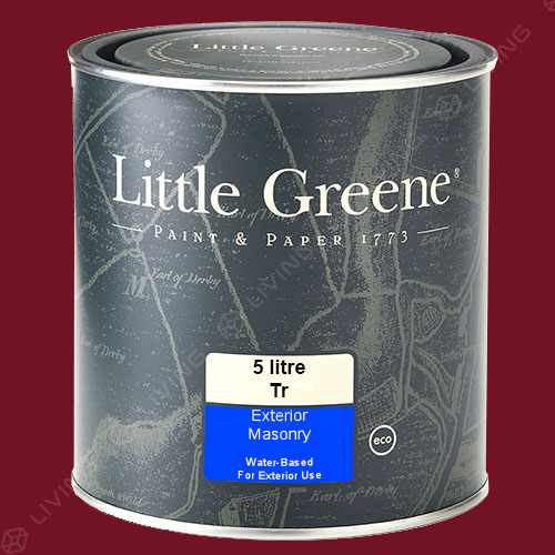 картинка Краска Little Greene Exterior Masonry цвет Theatre Red №192 от LIVING