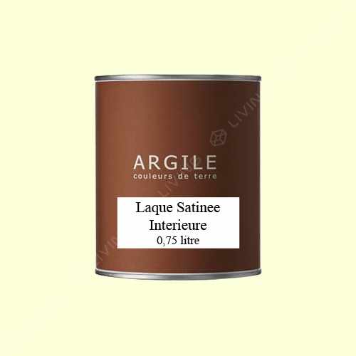 картинка Краска Argile Laque Satinee Interieure цвет KAOLIN T222 от LIVING