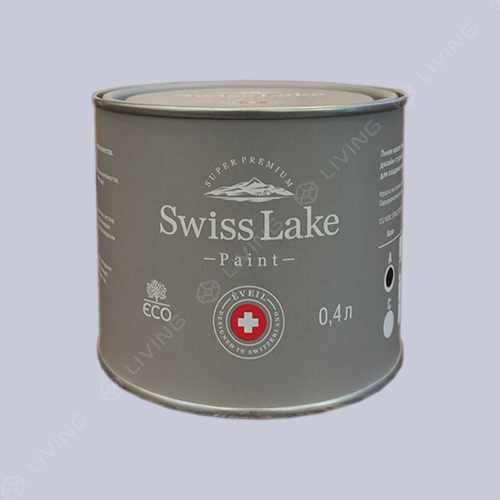 картинка Краска Swiss Lake Wall Comfort 7 цвет WATER IRIS №1776 от LIVING