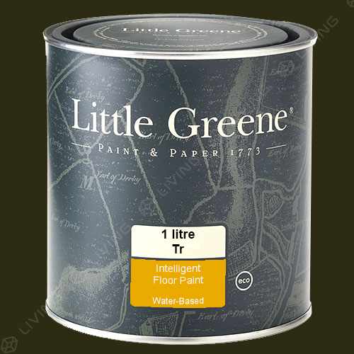 картинка Краска Little Greene Intelligent Floor Paint цвет Invisible Green №56 от LIVING