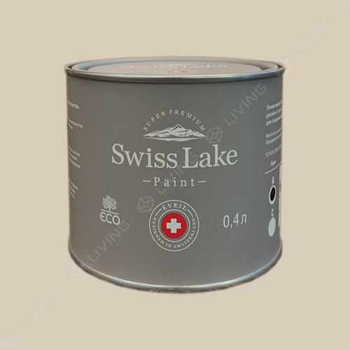 картинка Краска Swiss Lake Wall Comfort 7 цвет Bali sand №612 от LIVING