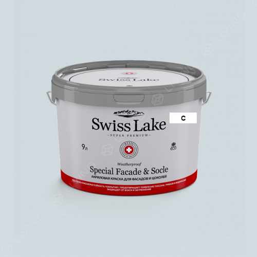 картинка Краска Swiss Lake Special Faсade & Socle цвет starlight blue №2988 от LIVING