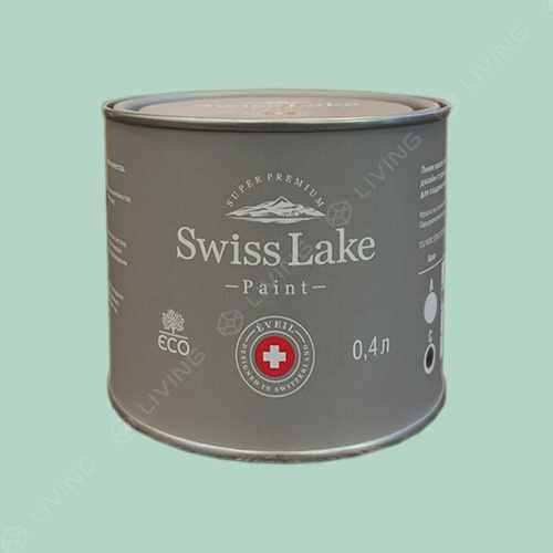 картинка Краска Swiss Lake Wall Comfort 7 цвет Mint beverage №2340 от LIVING