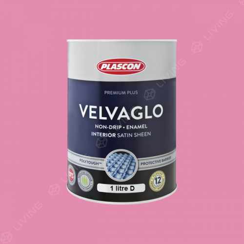 картинка Краска Plascon VELVAGLO WB цвет Dahlia Delight арт.R1-A1-3 от LIVING
