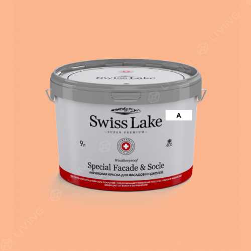 картинка Краска Swiss Lake Special Faсade & Socle цвет dawn №1165 от LIVING