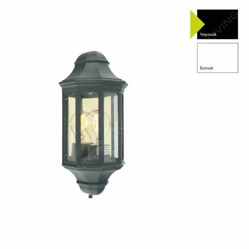 картинка Фонарные столбы Norlys коллекция Genova Mini, арт. 175B (черный) от LIVING