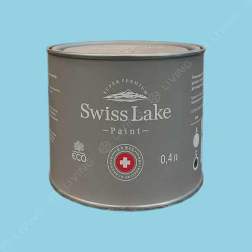 картинка Краска Swiss Lake Wall Comfort 7 цвет Delphinium №2122 от LIVING