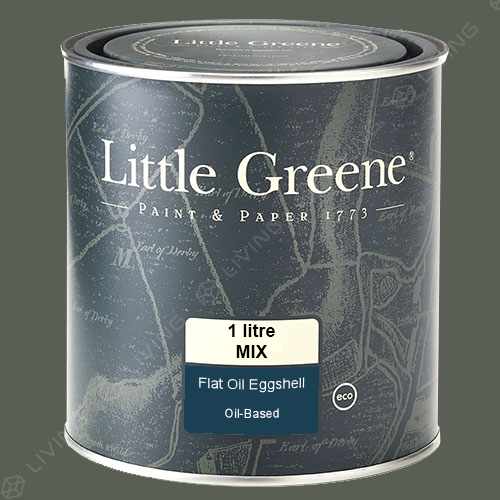картинка Краска Little Greene Flat Oil Eggshell цвет Pompeian Ash №293 от LIVING