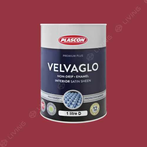 картинка Краска Plascon VELVAGLO WB цвет Hot Terracotta арт.R5-C1-1 от LIVING