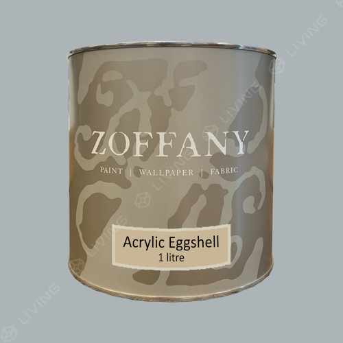 картинка Краска ZOFFANY Acrylic Eggshell цвет STOCKHOLM BLUE от LIVING