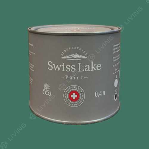 картинка Краска Swiss Lake Wall Comfort 7 цвет Grecian laurel №2368 от LIVING