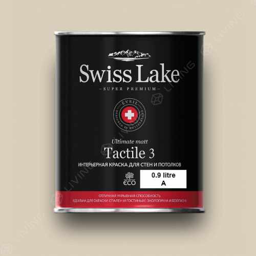 картинка Краска Swiss Lake Tactile 3 цвет Oyster №428 от LIVING