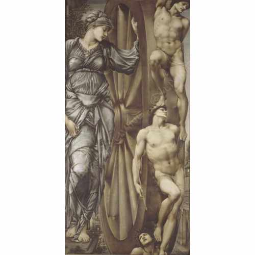 Фреска Affresco, коллекция Фрески и фотообои, арт. Edward Burne Jones The Wheel of Fortune Россия