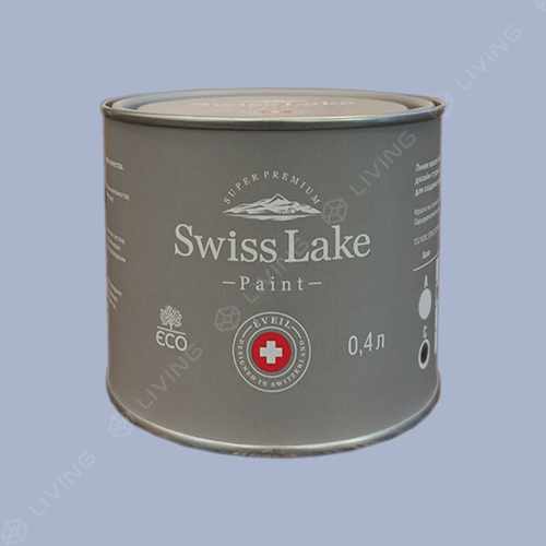 картинка Краска Swiss Lake Wall Comfort 7 цвет smoky diamond №1953 от LIVING