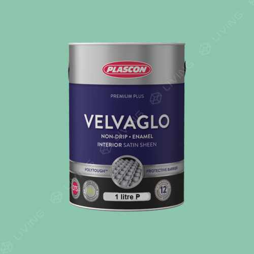 картинка Краска Plascon VELVAGLO цвет Clover Tint арт.G4-B1-4 от LIVING