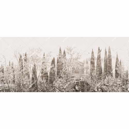 картинка Фреска Affresco, коллекция Dream Forest, арт. DG68 COL1 Россия от LIVING