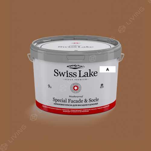 картинка Краска Swiss Lake Special Faсade & Socle цвет mincemeat №1646 от LIVING