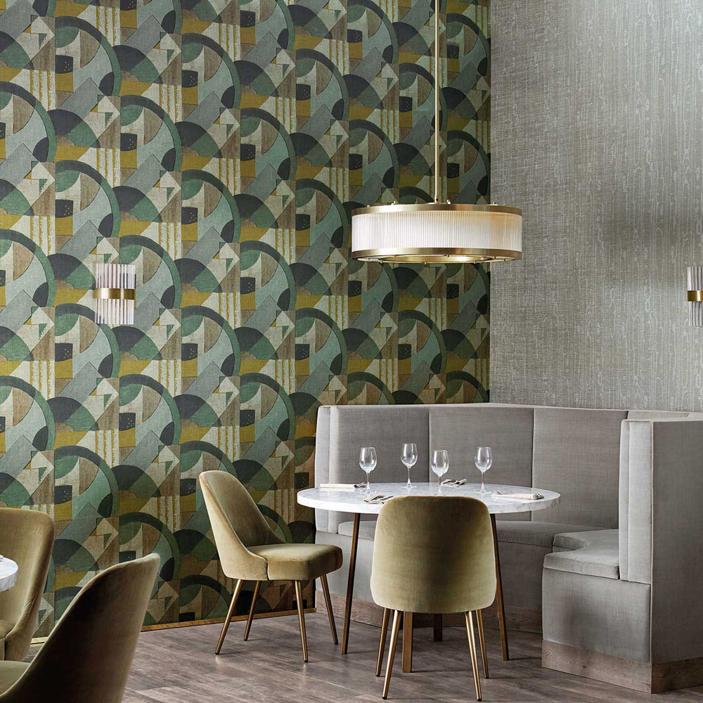 картинка Обои Zoffany, коллекция Rhombi Wallcoverings, арт. 312887, Великобритания от LIVING