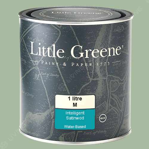 картинка Краска Little Greene Intelligent Satinwood цвет Aquamarine №138 от LIVING