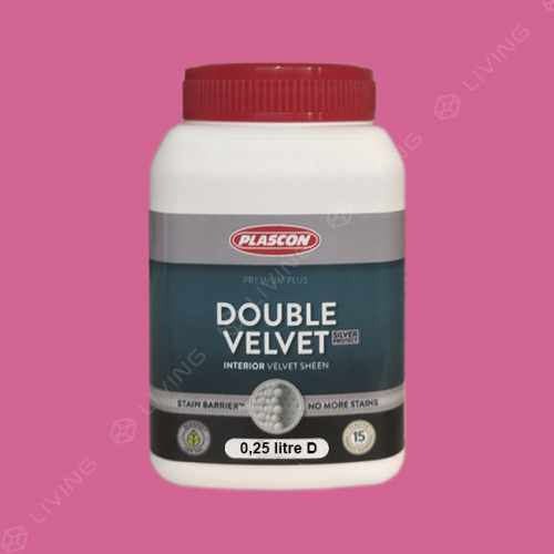 картинка Краска Plascon DOUBLE VELVET цвет Elizabeth Rose арт.DC-33-99 от LIVING