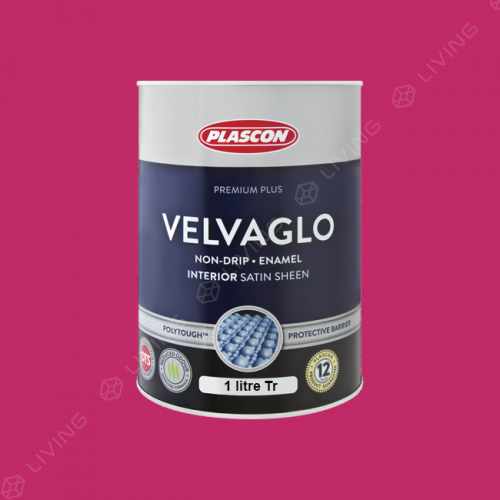 картинка Краска Plascon VELVAGLO WB цвет Fuscia Fizz арт.R2-A1-1 от LIVING