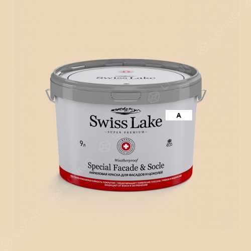 картинка Краска Swiss Lake Special Faсade & Socle цвет Apricot Ice №278 от LIVING