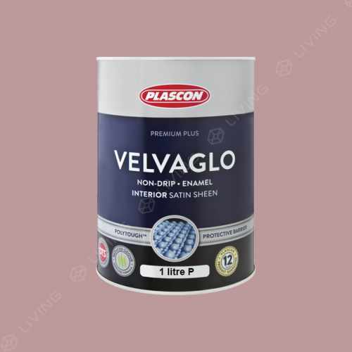 картинка Краска Plascon VELVAGLO WB цвет Pink Stone арт.R6-D2-1 от LIVING