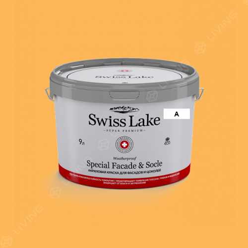 картинка Краска Swiss Lake Special Faсade & Socle цвет Apricot №1191 от LIVING